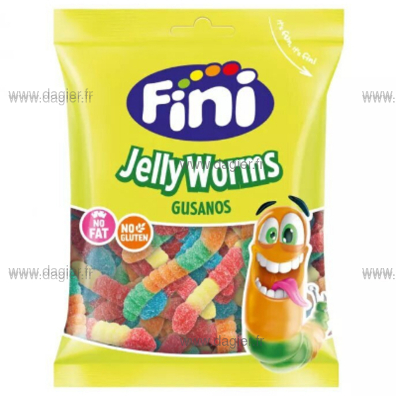 FINI -Vers de Terre  acide 90 gr x12 uns HLLWN