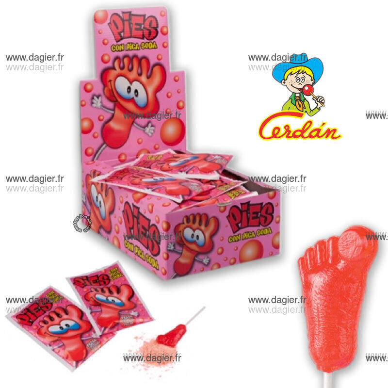 CERDAN - Pieds Soda Cerise