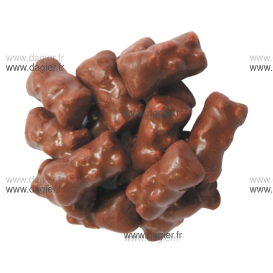 LUTTI - Ourson Guimauve Chocolat Lait 2.5kg