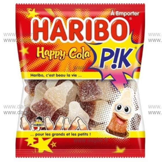 HARIBO - COLA PIK 120 gr Carton de 30 sachets