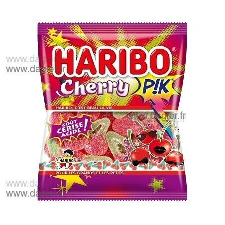 HARIBO - CHEERY PIK 120 gr Carton de 30 sachets