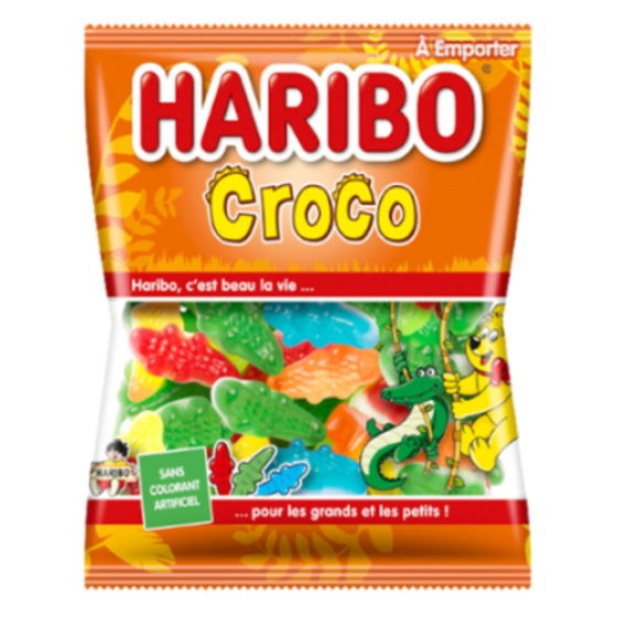 HARIBO - CROCO 120 gr Carton de 30 sachets