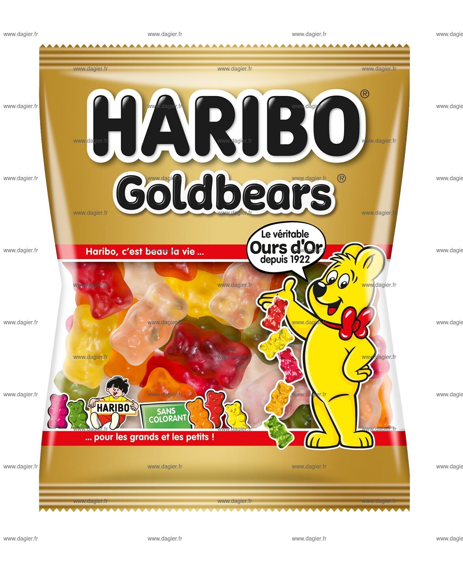 HARIBO - GOLDBEARS 120 gr Carton de 30 sachets