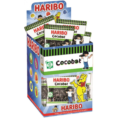 HARIBO - COCOBAT 40gr Boite de 30 mini sachets HLLWN