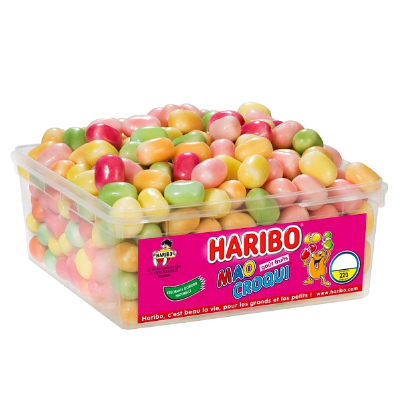 HARIBO - Mao Croqui Fruit Tubo x 220pcs