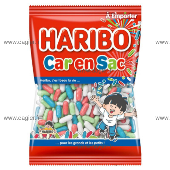 HARIBO - Carensac 120 gr Carton de 30 sachets
