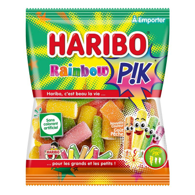 HARIBO - Rainbow Pik 120 gr Carton de 30 sachets