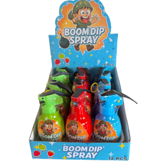 BOOM DIP SPRAY CANDY MBB 60ML x 12 UNS