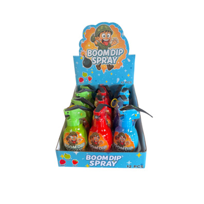 BOOM DIP SPRAY CANDY MBB 60ML x 12 UNS