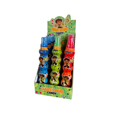 GIANT SPRAY AND POWDER CANDY MBB 80GR x 12 UNS