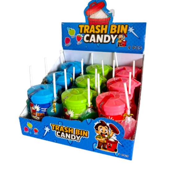 TRASH BIN CANDY MBB 40GR x 9 UNS