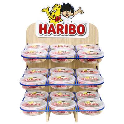HARIBO - Colis prsentoir Bois Gobelet